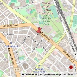 Mappa Via del Velodromo, 13, 00179 Roma, Roma (Lazio)