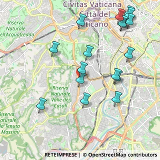 Mappa Via di Monte Verde, 00151 Roma RM, Italia (2.58353)