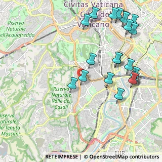 Mappa Via di Monte Verde, 00151 Roma RM, Italia (2.6815)