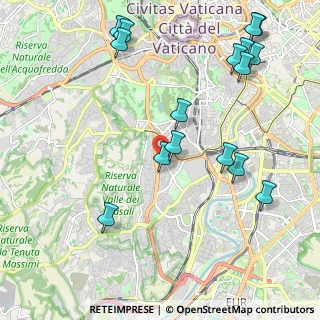 Mappa Via di Monte Verde, 00151 Roma RM, Italia (2.68063)