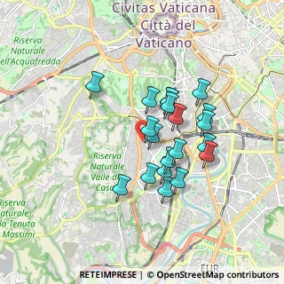 Mappa Via di Monte Verde, 00151 Roma RM, Italia (1.4845)