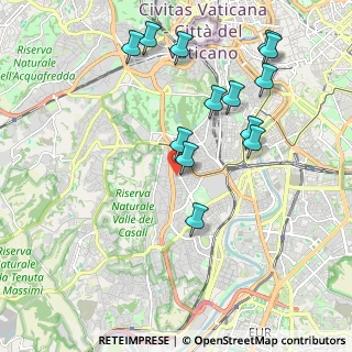 Mappa Via di Monte Verde, 00151 Roma RM, Italia (2.23385)