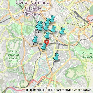 Mappa Via Giacomo Raffaelli, 00146 Roma RM, Italia (1.525)