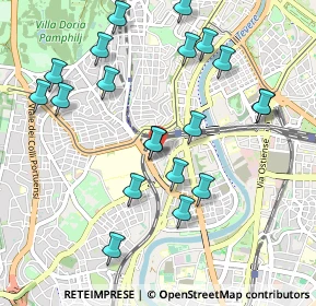 Mappa Via J. Belgrado, 00149 Roma RM, Italia (1.121)