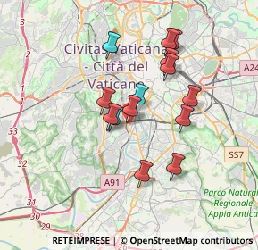 Mappa Via J. Belgrado, 00149 Roma RM, Italia (3.07571)