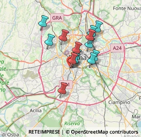 Mappa Via J. Belgrado, 00149 Roma RM, Italia (5.33929)