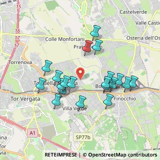 Mappa Via Mineo, 00133 Roma RM, Italia (1.845)