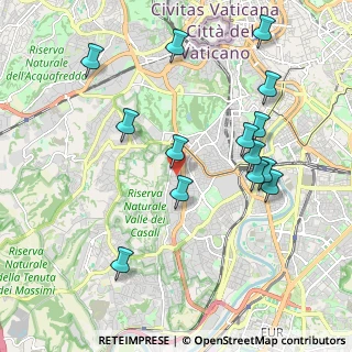 Mappa Via di Monteverde, 00151 Roma RM, Italia (2.23786)