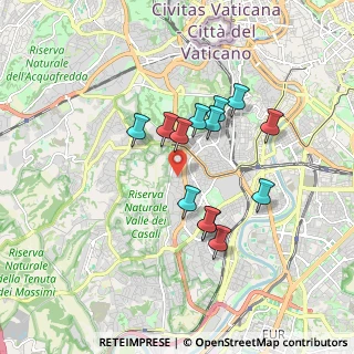Mappa Via di Monteverde, 00151 Roma RM, Italia (1.56769)