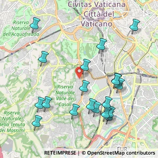 Mappa Via di Monteverde, 00151 Roma RM, Italia (2.50632)