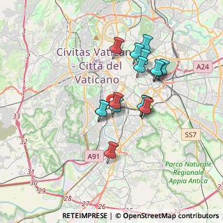 Mappa Via Stefano Longanesi, 00146 Roma RM, Italia (3.08688)
