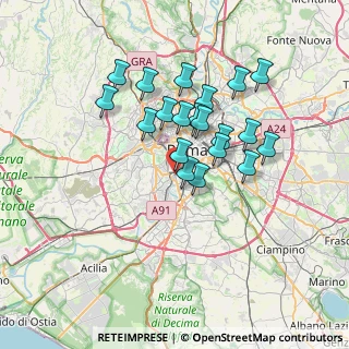 Mappa Via Stefano Longanesi, 00146 Roma RM, Italia (6.2015)