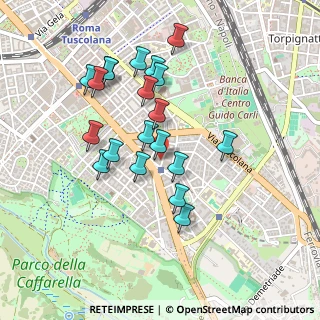 Mappa Via Ariccia, 00179 Roma RM, Italia (0.441)