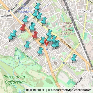 Mappa Via Ariccia, 00179 Roma RM, Italia (0.4955)