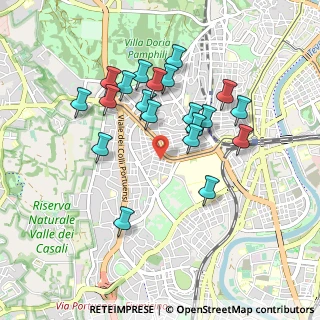 Mappa Via Caterina Fieschi, 00151 Roma RM, Italia (0.9035)