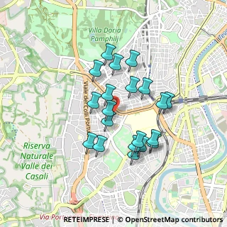 Mappa Via Caterina Fieschi, 00151 Roma RM, Italia (0.7855)