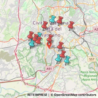 Mappa Via Caterina Fieschi, 00151 Roma RM, Italia (3.302)