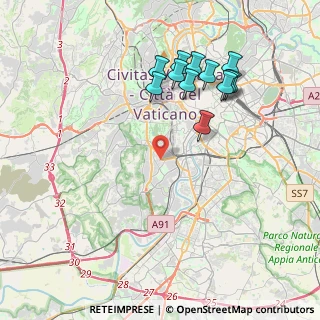 Mappa Via Caterina Fieschi, 00151 Roma RM, Italia (4.30583)