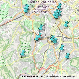 Mappa Via Giorgio Bolognetti, 00151 Roma RM, Italia (2.66944)