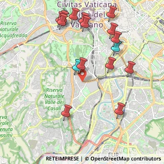 Mappa Via Caterina Fieschi, 00151 Roma RM, Italia (2.51625)