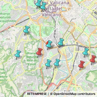 Mappa Via Caterina Fieschi, 00151 Roma RM, Italia (2.57417)