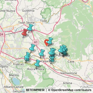 Mappa SP 56a, 00010 Gallicano nel Lazio RM, Italia (7.02118)