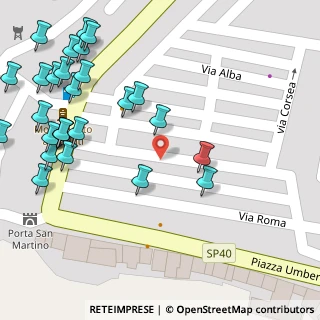 Mappa Via Pace, 86046 San Martino in Pensilis CB, Italia (0.07778)