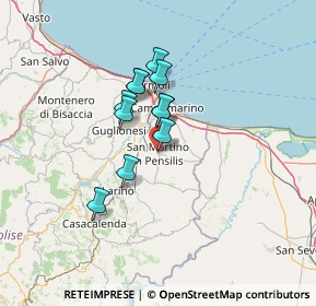 Mappa Via Pace, 86046 San Martino in Pensilis CB, Italia (10.04273)