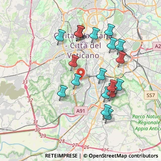Mappa Via Rivaldi Ascanio, 00151 Roma RM, Italia (4.028)