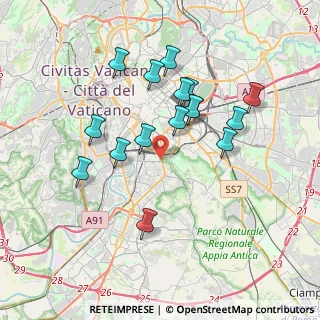 Mappa Largo Angelo Fochetti, 00144 Roma RM, Italia (3.59688)
