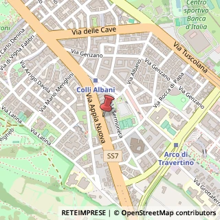 Mappa Via Appia Nuova, 623, 00179 Roma, Roma (Lazio)