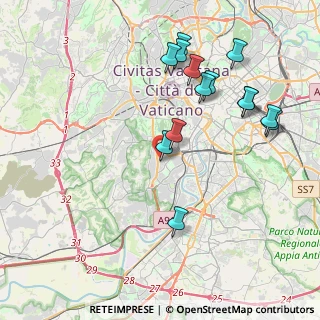 Mappa Via Giovanni de Calvi, 00151 Roma RM, Italia (4.485)
