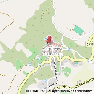 Mappa Via Trento, 3, 86030 Acquaviva Collecroce, Campobasso (Molise)
