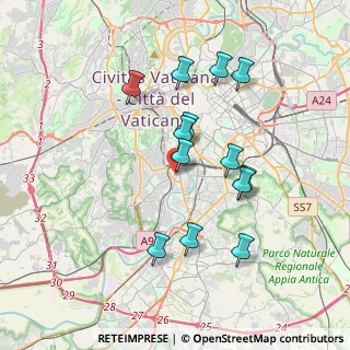 Mappa Via Luigi Biolchini, 00146 Roma RM, Italia (3.60154)