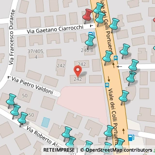 Mappa Viale dei Colli Portuensi, 00151 Roma RM, Italia (0.13214285714286)