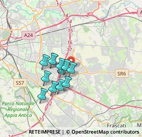 Mappa Roma, 00133 Roma RM, Italia (2.76833)