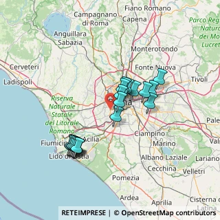 Mappa Via Alessandro Crivelli, 00151 Roma RM, Italia (13.5355)