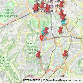 Mappa Via Alessandro Crivelli, 00151 Roma RM, Italia (2.74867)