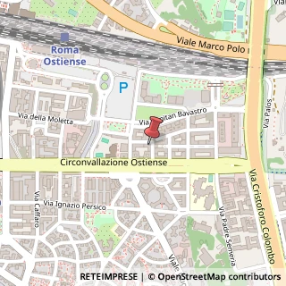 Mappa Via Ermenegildo Frediani, 20, 00154 Roma, Roma (Lazio)
