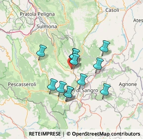 Mappa 67036 Rivisondoli AQ, Italia (11.41083)