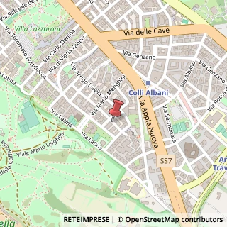 Mappa Via Ettore Ciccotti,  45, 00179 Roma, Roma (Lazio)