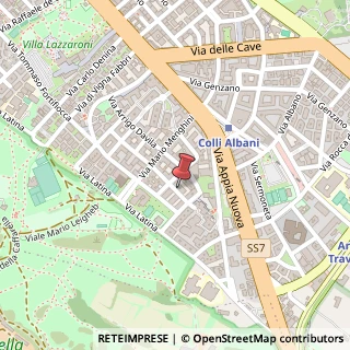 Mappa Via Ettore Ciccotti, 47, 00179 Roma, Roma (Lazio)