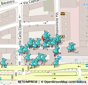 Mappa Via Antoniotto Usodimare, 00154 Roma RM, Italia (0.05)