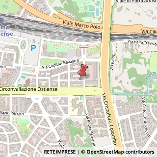 Mappa Via Leopoldo Traversi, 36, 00154 Roma, Roma (Lazio)