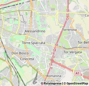 Mappa 00169 Roma RM, Italia (2.0455)