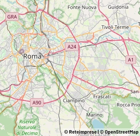 Mappa 00169 Roma RM, Italia (7.6835)