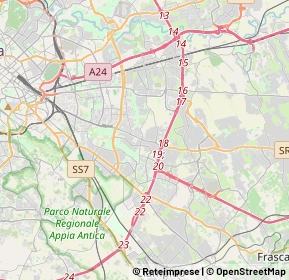 Mappa 00169 Roma RM, Italia (5.499)