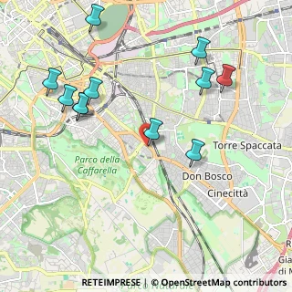 Mappa Via Tuscolana 634 A-B-C-D-E-F, 00181 Roma RM, Italia (2.42)