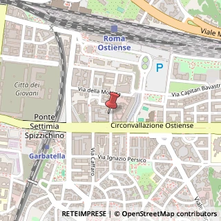 Mappa Via Prospero Alpino, 76, 00154 Roma, Roma (Lazio)