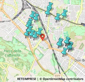 Mappa Via Vallerotonda, 00100 Roma RM, Italia (1)